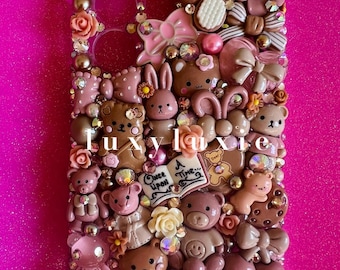 Custom Beary Sweet Decoden Phone Case