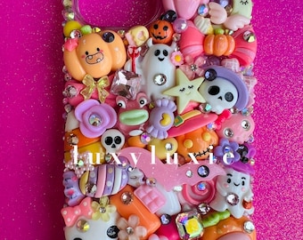 Coque de portable Decoden Halloween Kawaii pour iPhone 15
