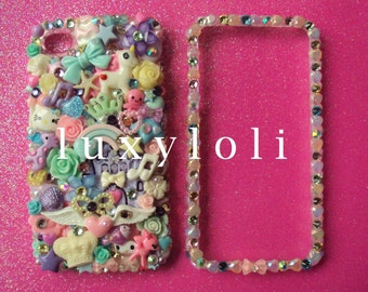 Custom Kawaii Pastels Decoden Phone Case