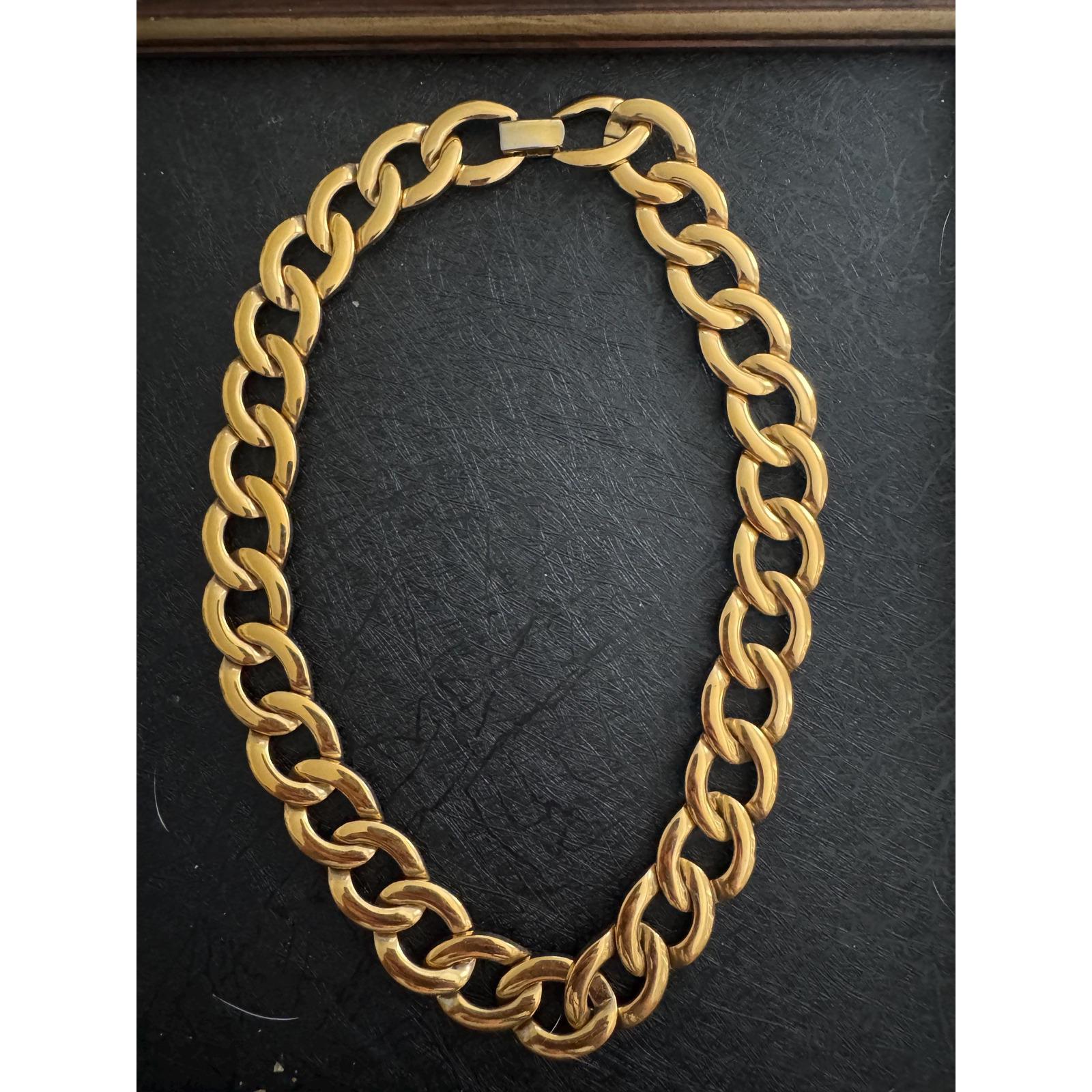 Vintage Gold Chain 90s - Etsy