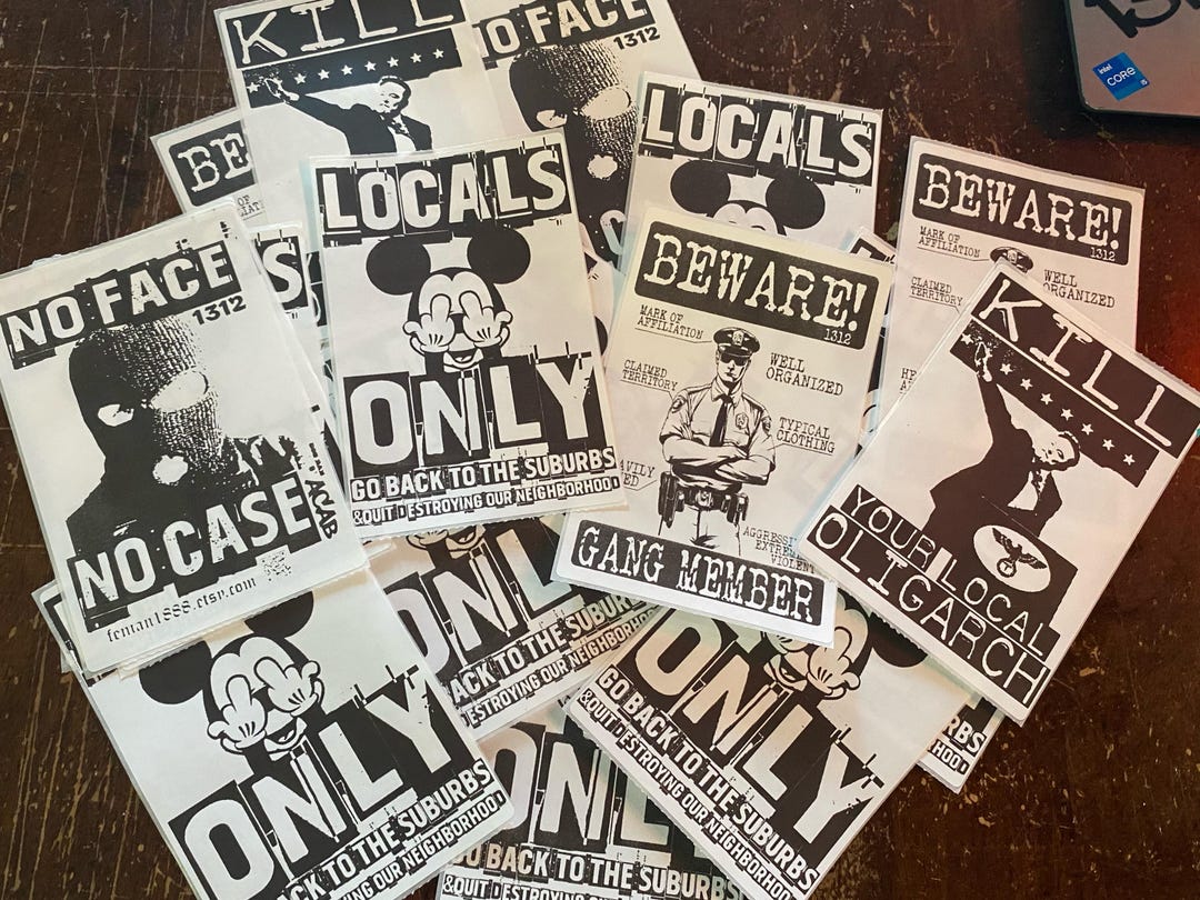 ACAB 1312 Beware Cops No Face No Case Thermal Stickers Slappers - Etsy