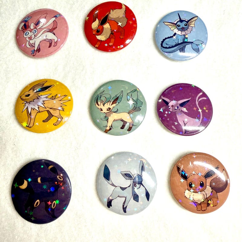 Poke Pin Pattern Parit Pokemons Pins - Etsy