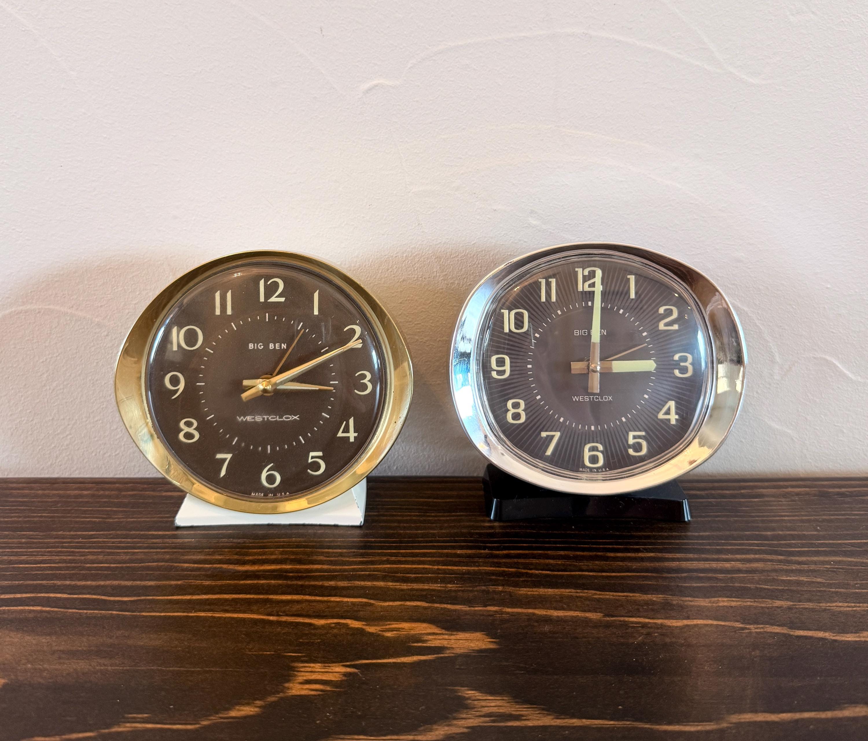 Westclox Vintage Alarm Clock - Etsy