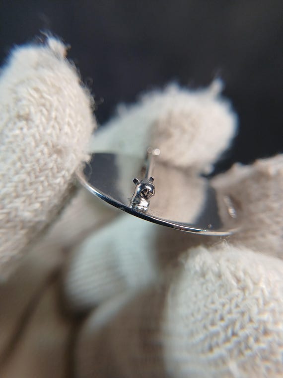 Sterling Silver .925 Lamode Monogram Circle Brooc… - image 16