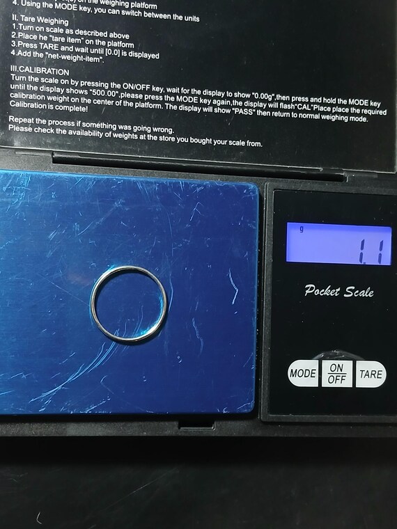 Sterling Silver .925 Thin Stackable Band Ring PZ … - image 5