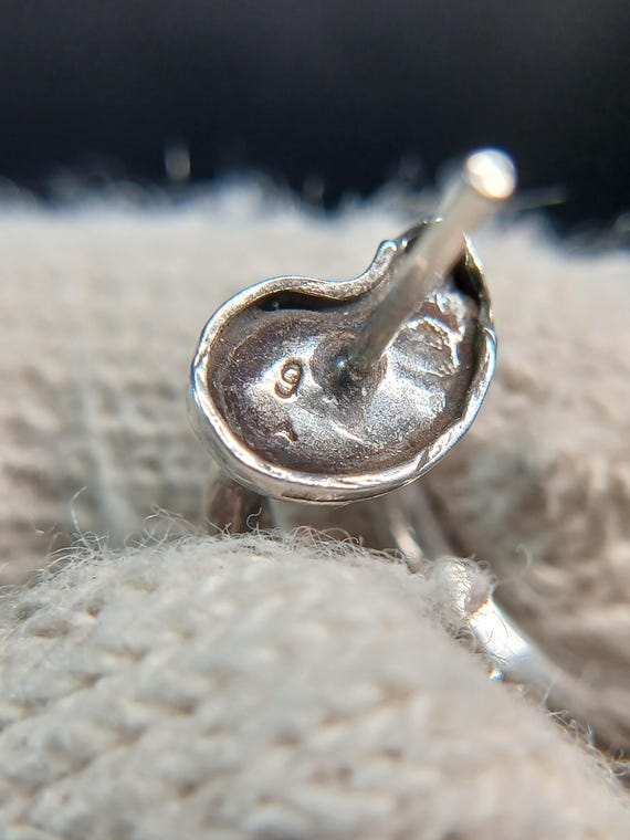 Sterling Silver Double Charm Dangle Earrings Mode… - image 20