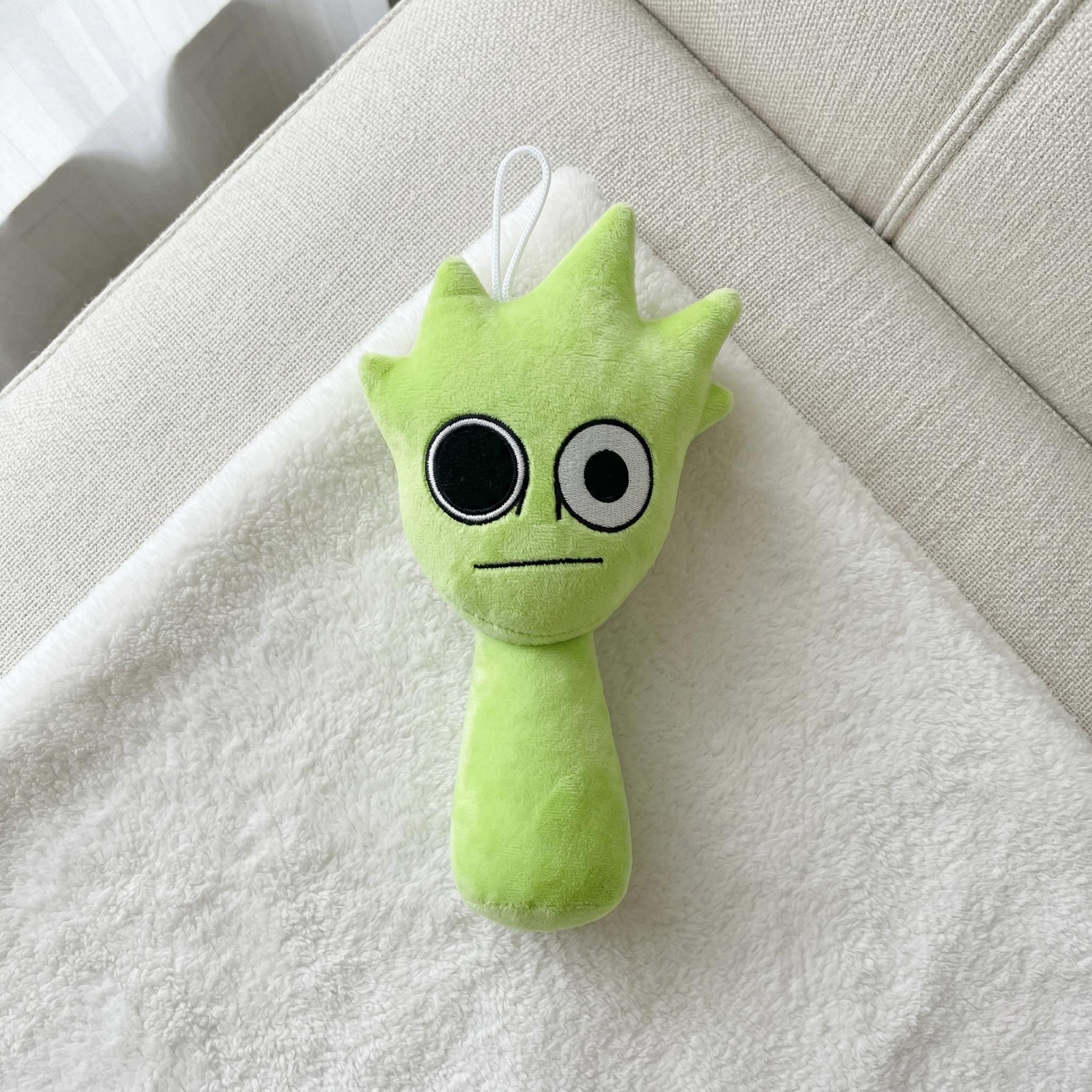 Sprunki OC OWAKCX Plush Toy Lime Green Horror Game Mod Stuffed