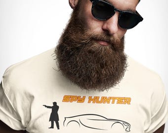 Spy Hunter Retro Arcade T-Shirt, 80s Video Game Tee, Classic Gamer Style