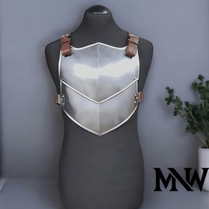 Handmade Medieval Steel Breastplate Armor | Knight Cosplay Costume