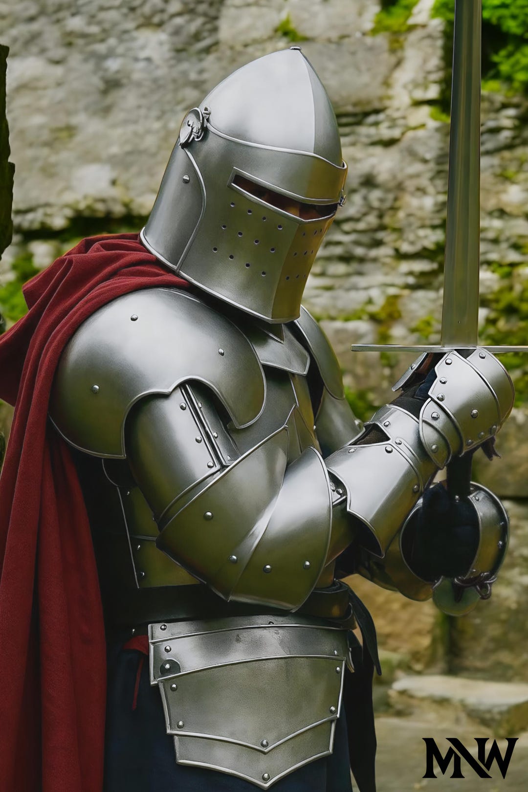 Handmade Wearable Steel Knight Armor Suit | Medieval Cosplay LARP - Etsy