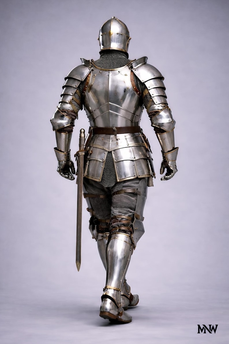 Full Body Medieval Knight Armor | Handmade Gothic Plate Armor Suit ...