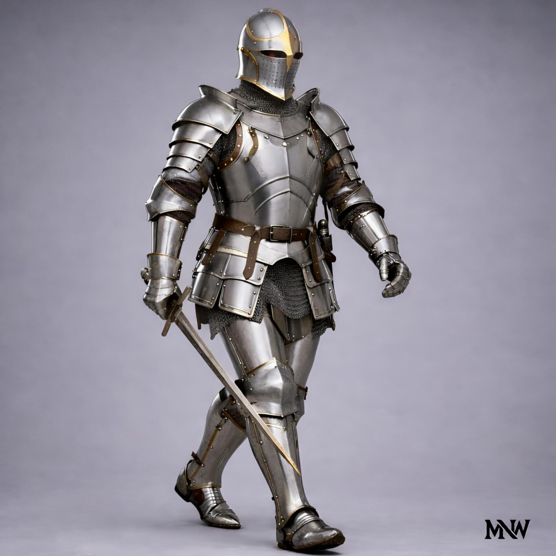 Full Body Medieval Knight Armor | Handmade Gothic Plate Armor Suit ...