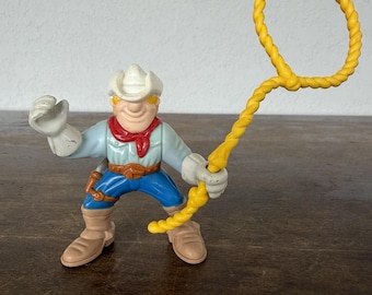 Vintage 1999 Fisher Price Great Adventures Cowboy with laso
