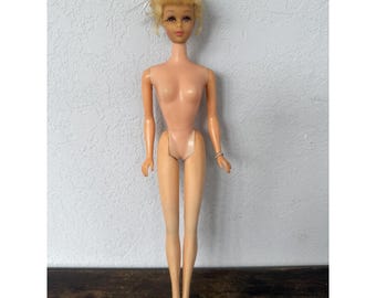Poupée Barbie Francie 1966 - Blonde Sunset Malibu N°1130 - Vintage Made In Korea - Mattel