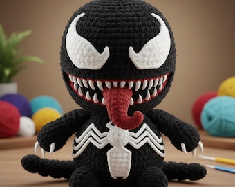 Amigurumi Alien Monster Detailed Crochet Pattern