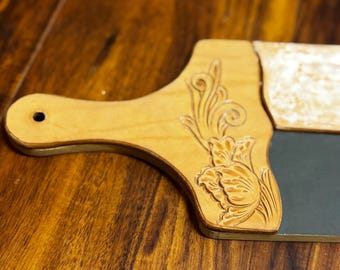Leather Strop-skiving knife strop-swivel knife strop