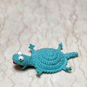 Virkmönster för djurunderlägg, virkmönster för Tom Lizard-underlägg, popup-amigurumi-mugghållare, handledning för muggmatta, enkel PDF + video för nybörjare bild 5