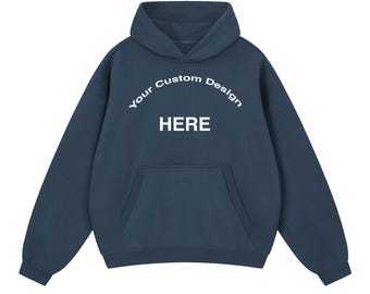 Custom Logo Oversized Hoodie, Heavyweight Business Brand Apparel