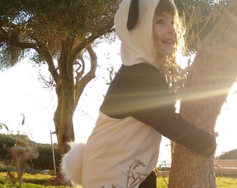 Panda Bear Jumpsuit Costume / Kids&Babies Costume / Animal Winter Playwear / Carnival Outfit / Purim / Valentine's Day Bear / Birthday Gift