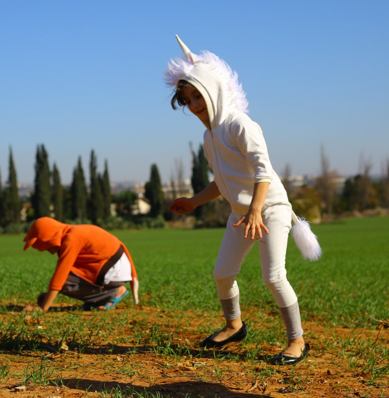 White Unicorn Handmade Playsuit Costume With Mane&Tail - Unique & Personalized | ThumbelinaWorkshop
Unicorn Playsuit Costume Gender-neutral for Kids and Babies | Unicorn kids costume | Customizable for Halloween or unicorn Birthday Present