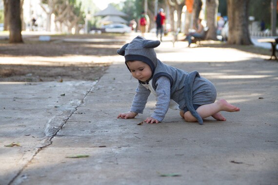 baby crawling costume