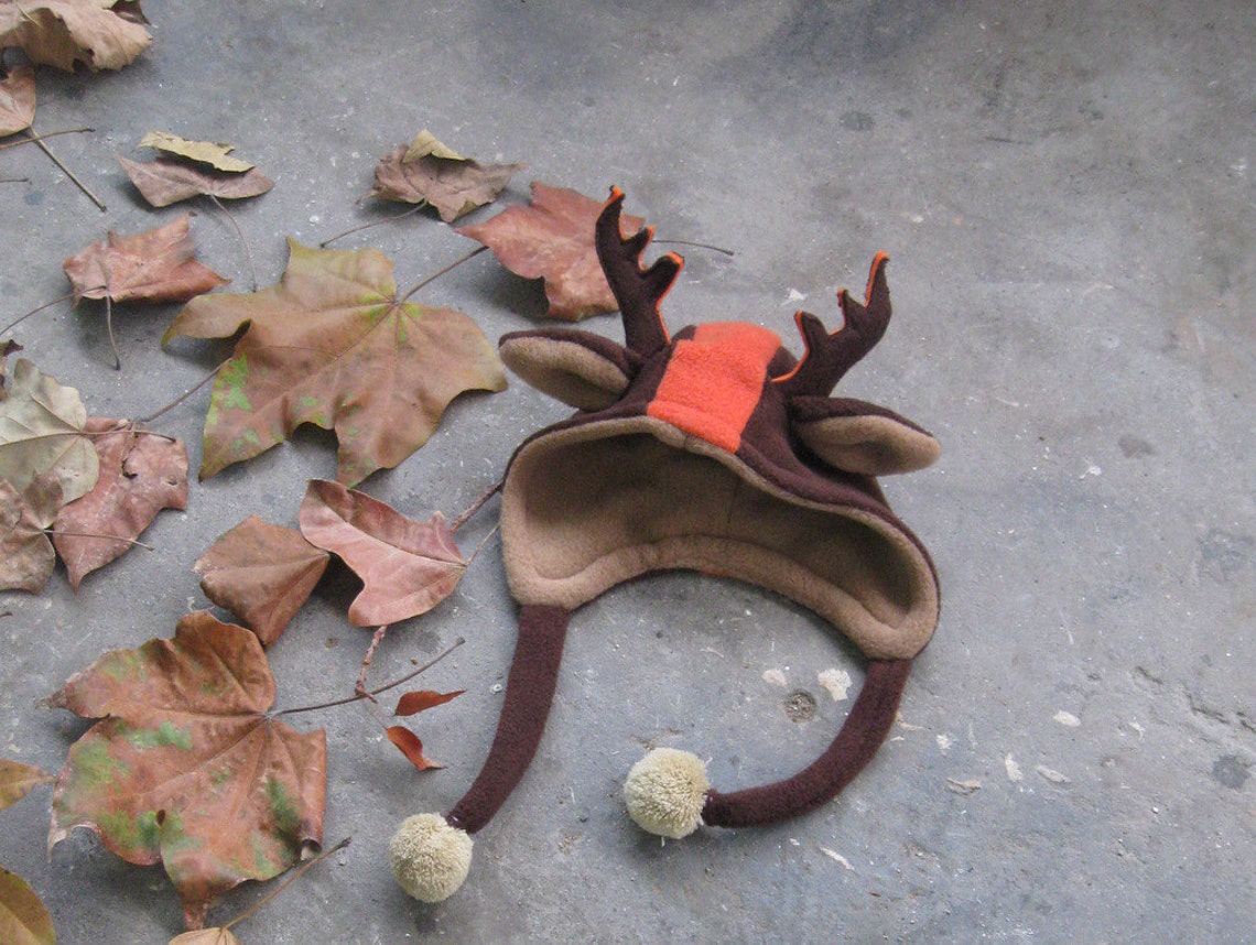 Reindeer Baby Hat / winter Hat/ Toddler Hat/ Kids Hat /baby Etsy