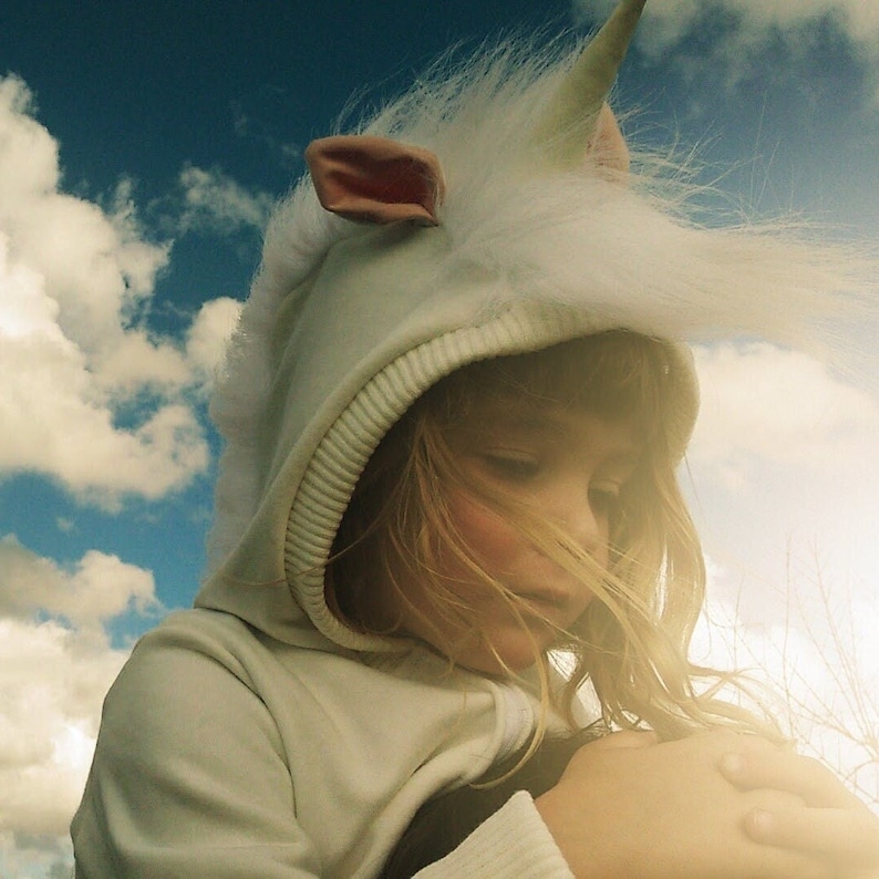 White Unicorn Handmade Playsuit Costume With Mane&Tail - Unique & Personalized | ThumbelinaWorkshopUnicorn Playsuit Costume Gender-neutral for Kids and Babies | Unicorn kids costume | Customizable for Halloween or unicorn Birthday Present