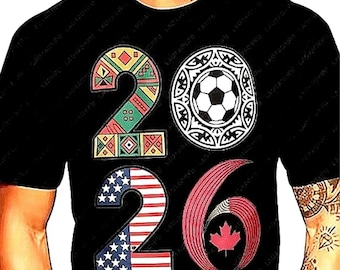 2026 World Soccer Championship Graphic – USA, Canada Edition (Digital Download)  street waer t shirts
