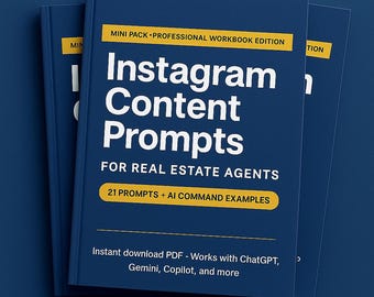 21 Instagram Content Prompts für Realtors - AI ChatGPT-Kommandos für die Maklervermarktung