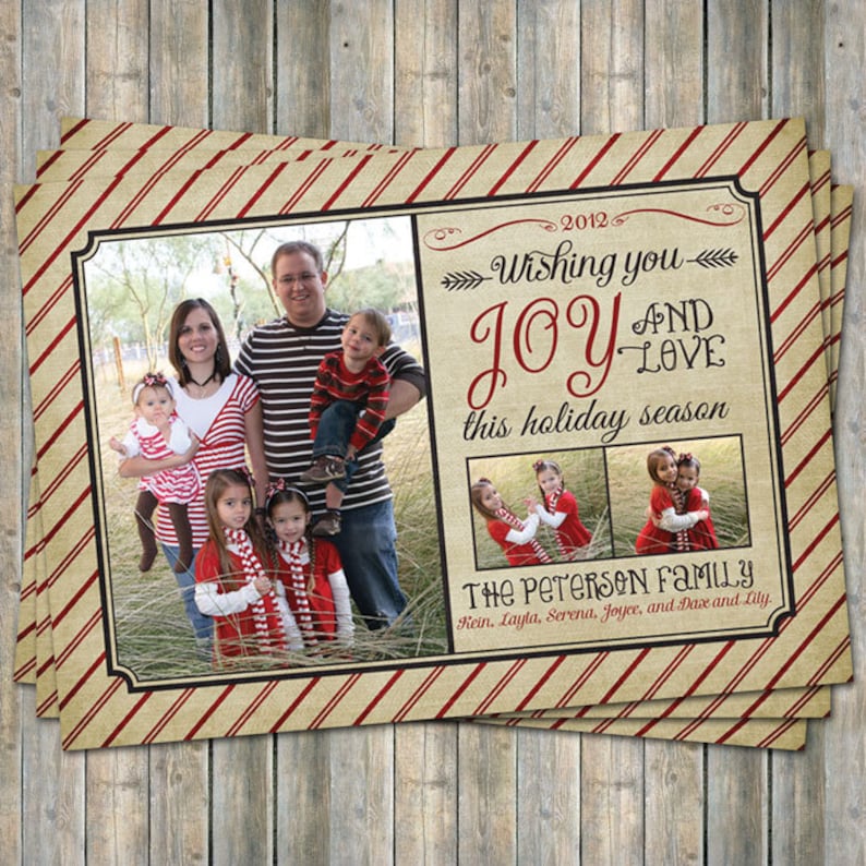 Christmas Cards For Family Members 