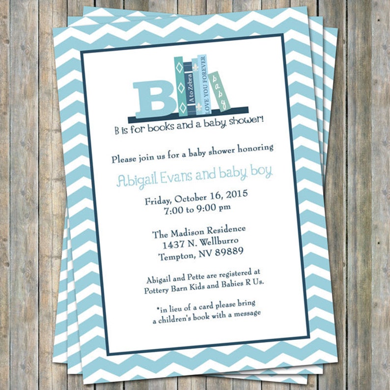 baby boy shower invitations etsy