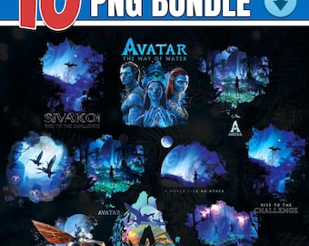 Avatar: The Way of Water PNG Bundle - Print Files (Digital Download)