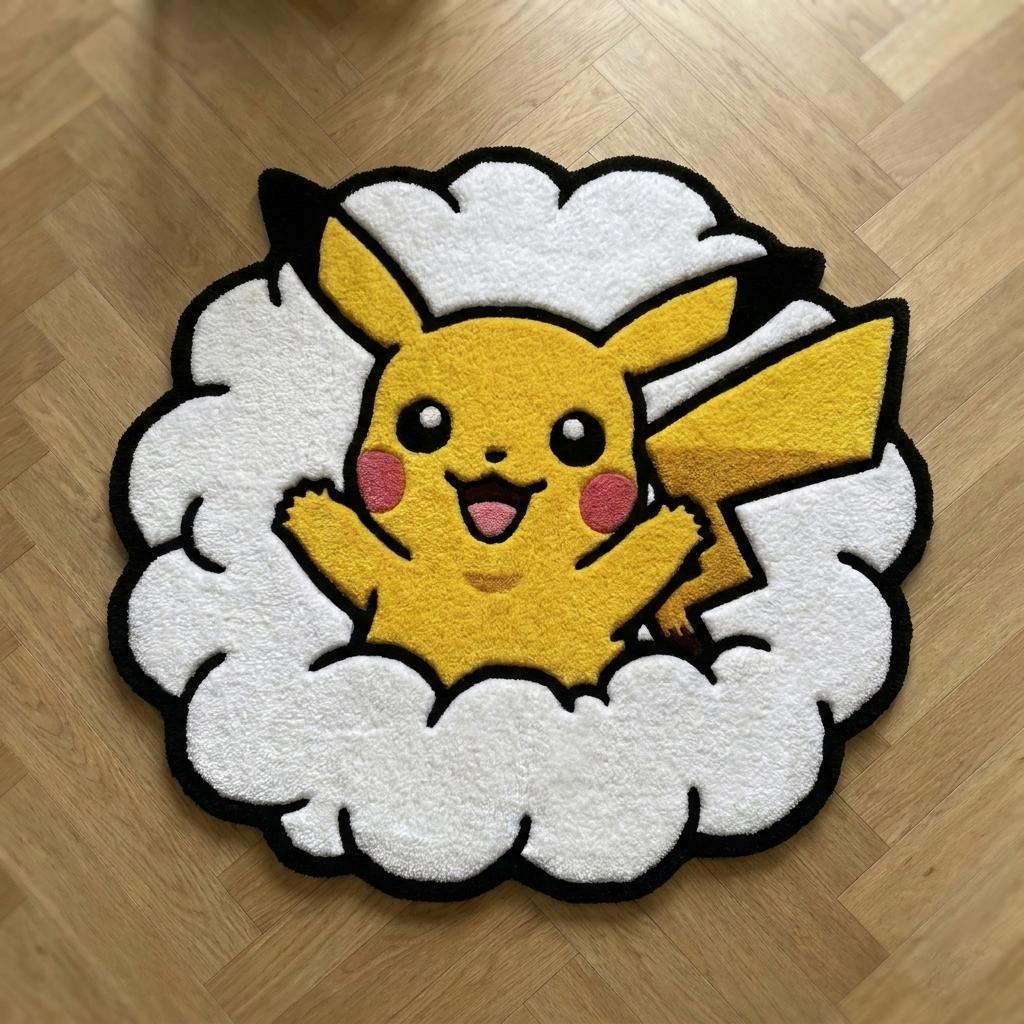 Pikachu rug - Etsy 日本