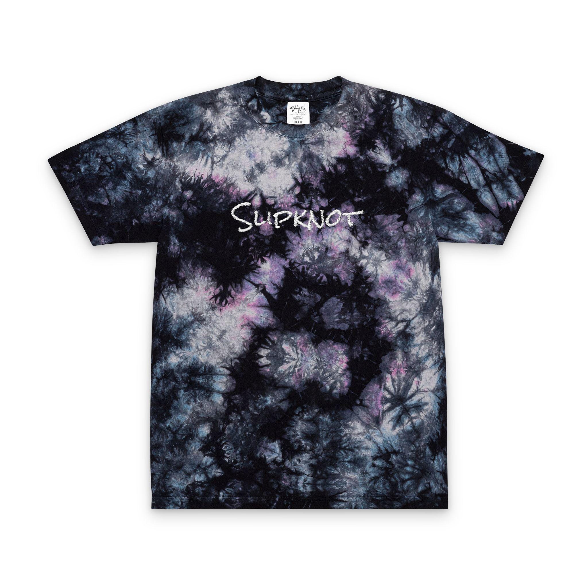 slipknot tie dye shirt