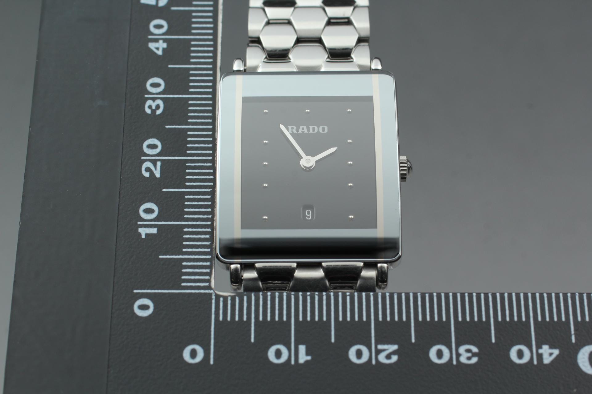 NEAR MINT/ Rado 160.0486.3 Integral Diastar Silver Qz Unisex Watch