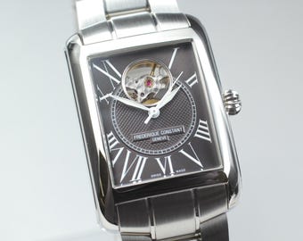 Mint w/ Box, Paper Frederique Constant Classic Carré FC-303/310/315x4c34/6 AT Men's Watch Japan W1014