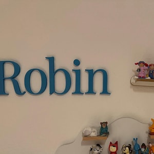 Personalized lettering | Custom text decoration | 3D printed name | Unique gift idea | 3D text | Lettering image 7