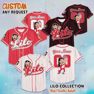 Lilo and stitch baseball jersey - Etsy 日本