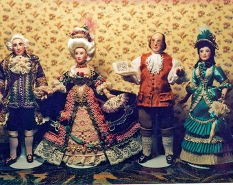 tudor dolls house figures