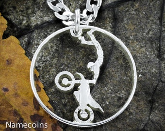 Dirt Bike Necklace, Dirt Bike, Dirt Bike Gifts, Dirt Bike