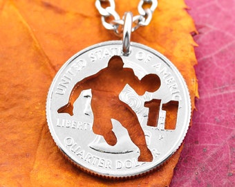 Boys Basketball Necklace - Etsy