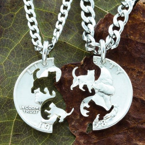 Dog Friendship Necklace Etsy