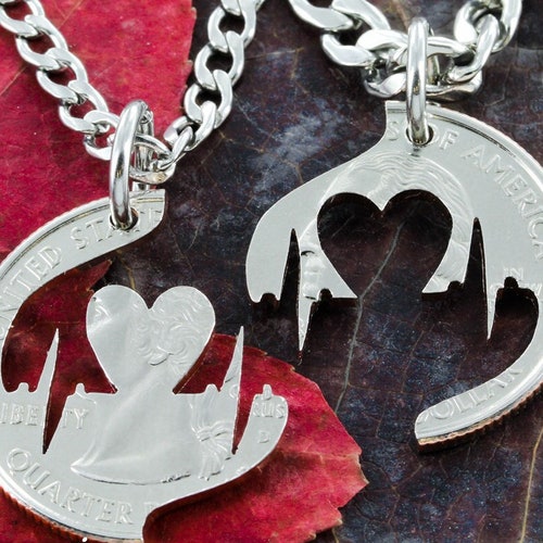 Heartbeat Couples Necklaces Pulse 