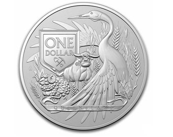 Upgrade for Cut and Engraved Designs 1oz Silver Coin Queensland Coat of Arms