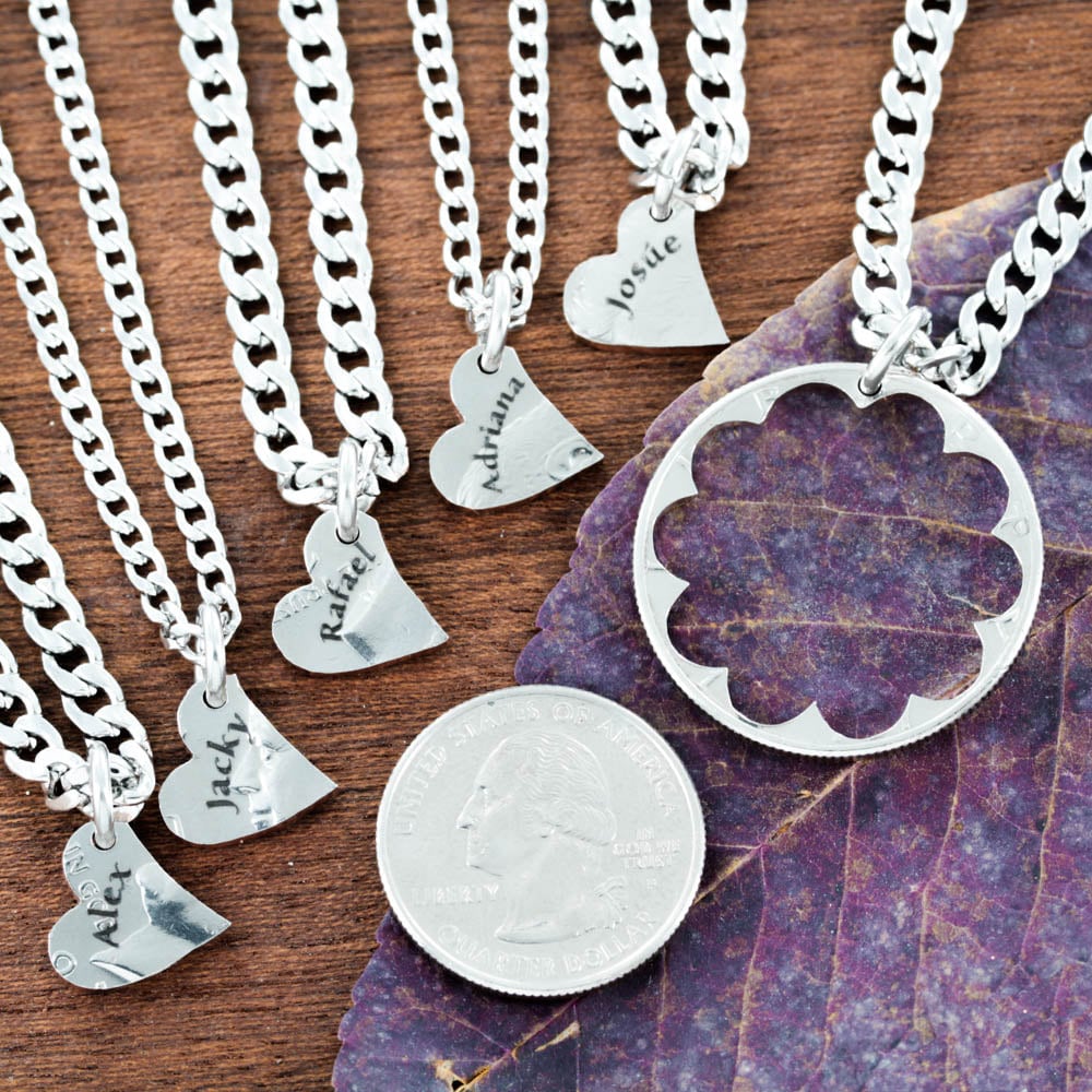 6 Best Friends 6 Friends Necklace 6 BEst Friend Gifts Six 