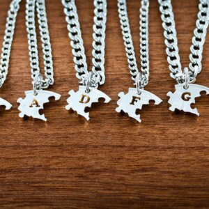 Family puzzle piece necklace Outlet