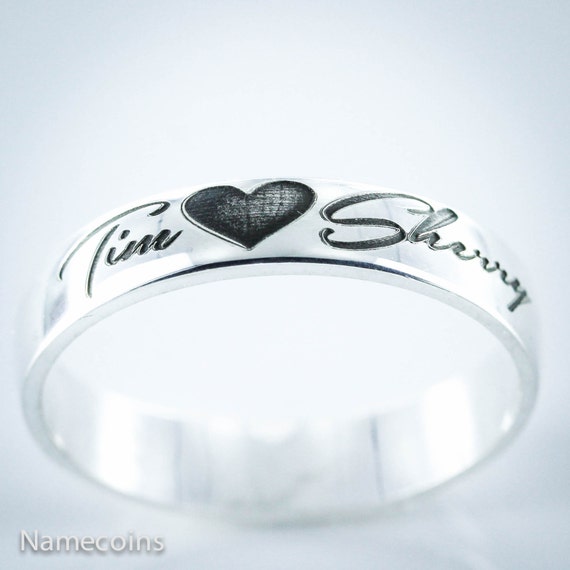 Lunar Love Adjustable 925 Sterling Silver Couple Rings