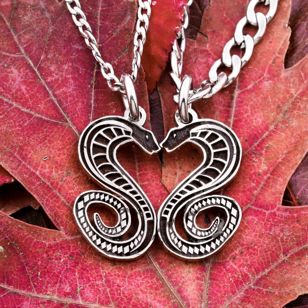 Snake Pendant Stainless Steel Necklace Walmart HOT Flat Snake