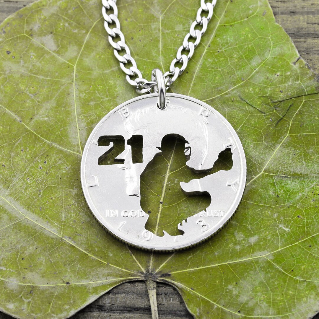 Baseball Catcher Necklace With Custom Jersey Number Gifts for Etsy