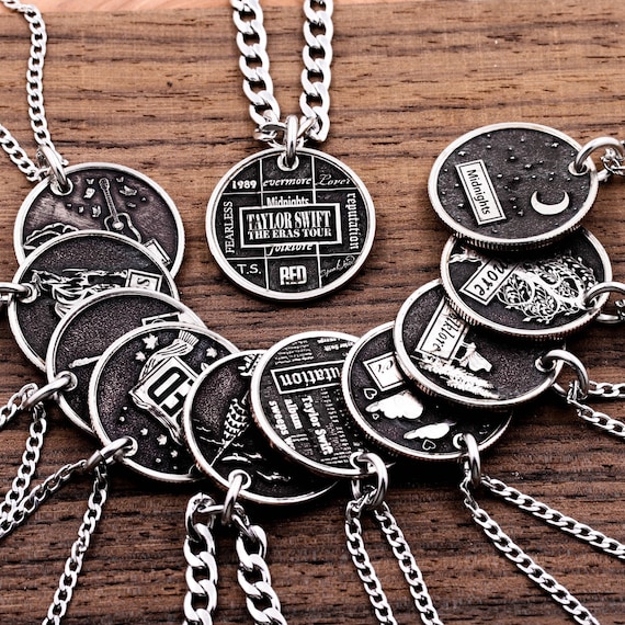 Taylor Swift Necklace Tour Merch Titanium Steel Necklace Women's Necklace  Is The Best Gift for Friends and Besties - Walmart.com